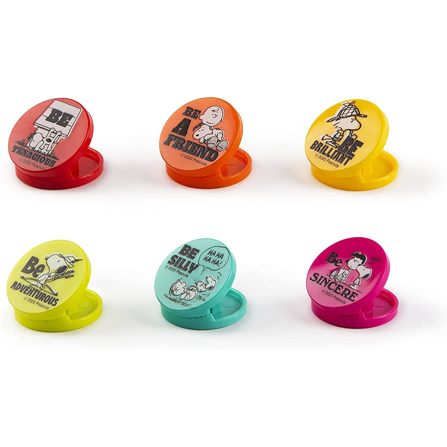 Excelsa Set 6 mollette chiudisacchetto peanuts cod.65312